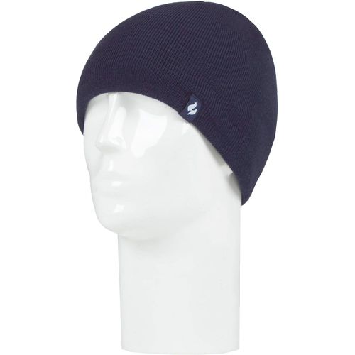 Mens 1 Pack SOCKSHOP Rowan Hat Navy One Size - Heat Holders - Modalova