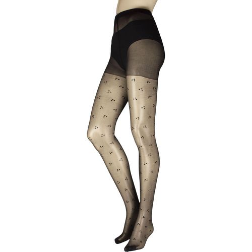 Women's 1 Pair Trio Spot Tights S/M - Charnos - Modalova