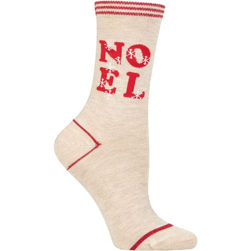 Ladies 1 Pair Noel Socks Multi One Size - Charnos - Modalova
