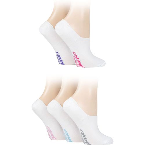 Women's 5 Pair No Show Socks 4-8 Ladies - Dare To Wear - Modalova