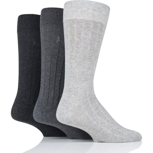 Pair Charcoal Laird Rib Trouser Socks Men's 7-11 Mens - Pringle - Modalova