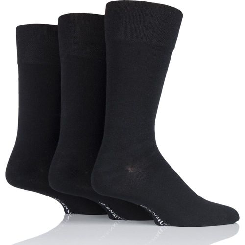Pair Plain Comfort Cuff Socks Men's 7-11 Mens - Glenmuir - Modalova