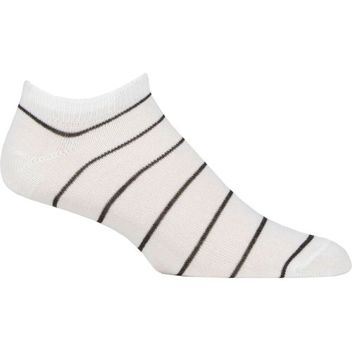 UphillSport 1 Pair Piko Upcycled Cotton Striped Trainer Socks 5.5-8 Unisex - Uphill Sport - Modalova