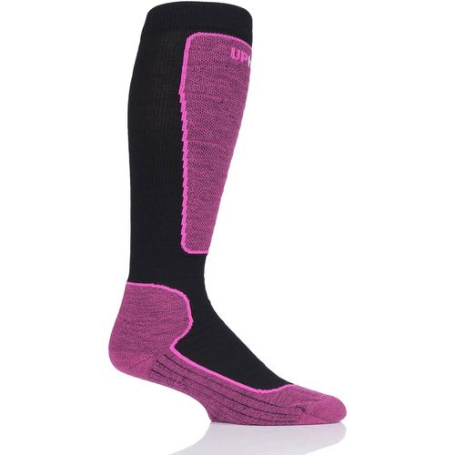Pair Black / Pink UpHillSport Valta Alpine Ski 4 Layer M5 Socks Unisex 5.5-8 Unisex - Uphill Sport - Modalova