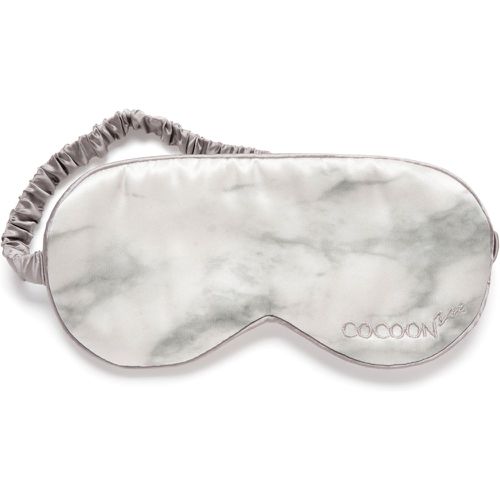 Cocoonzzz Luxury 100% Mulberry Silk Eye Mask Marble One Size - SockShop - Modalova