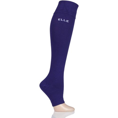 Pair Milk Compression Open Toe Socks Ladies Medium - Elle - Modalova