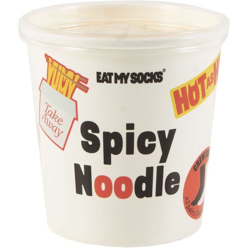 EAT MY SOCKS 2 Pair Spicy Noodles Cotton Socks Noodles One Size - SockShop - Modalova