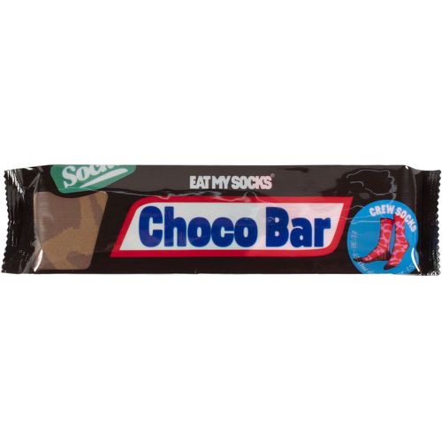 Pair Choco Bar Cotton Socks Choco Bar One Size - EAT MY SOCKS - Modalova