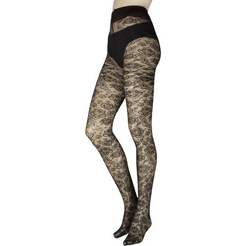 Women's 1 Pair Trasparenze Enif Flora Lace Tights S - SockShop - Modalova