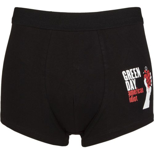 Music Collection 1 Pack Green Day Boxer Shorts Small - SockShop - Modalova