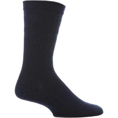 Pair Navy Original Wool Softop Socks Men's 11-13 Mens - HJ Hall - Modalova