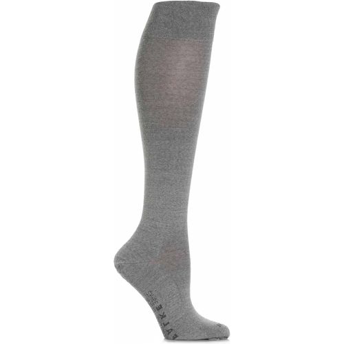 Pair Shetland Sensitive Berlin Merino Wool Left And Right Knee High Socks Ladies 5.5-8 Ladies - Falke - Modalova
