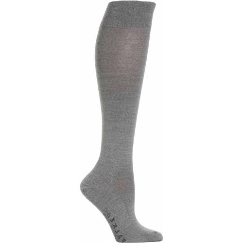 Pair Shetland Sensitive Berlin Merino Wool Left And Right Knee High Socks Ladies 5.5-8 Ladies - Falke - Modalova