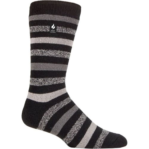 Mens 1 Pair SOCKSHOP 1.6 TOG Lite Striped, Patterned & Argyle Socks Split Medium Stripe 6-11 Mens - Heat Holders - Modalova