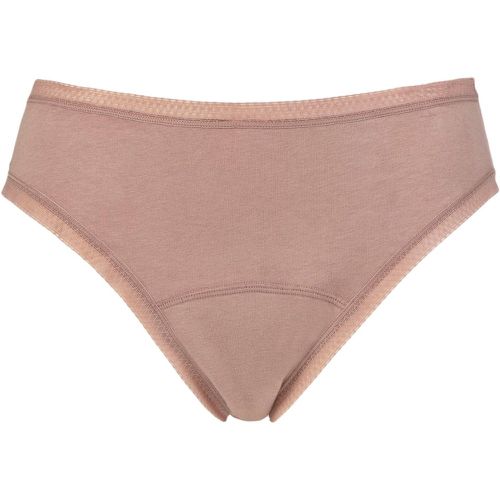 Women's 1 Pack Period Bikini Briefs Mocha 12-14 - Love Luna - Modalova