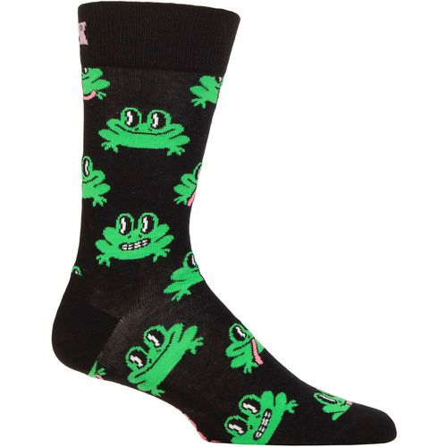 Happy Socks 1 Pair All Over Frogs Cotton Socks Frogs 7.5-11.5 Unisex - SockShop - Modalova