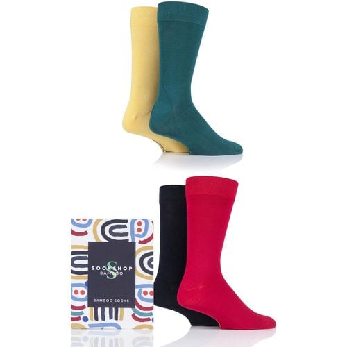Pair Classic Gift Boxed Bamboo Colour Burst Socks Men's 7-11 Mens - SockShop - Modalova