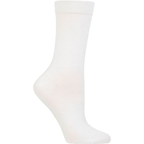 Women's 1 Pair Colour Burst Bamboo Socks with Smooth Toe Seams Wedding 4-8 - SockShop - Modalova