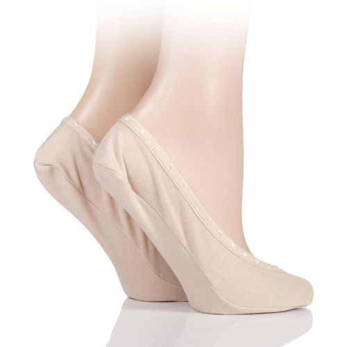Pair Natural Shoe Liners with Pad Ladies 4-8 Ladies - SockShop - Modalova