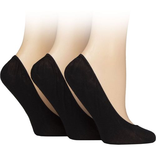 Women's 3 Pair Cotton Rich Shoeliners 4-8 Ladies - SockShop - Modalova