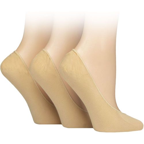 Pair Natural Cotton Rich Shoeliners Ladies Small/Medium - SockShop - Modalova