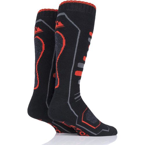 Pair Black / Charcoal / Amber Long Leg Snow Socks Men's 6-11 Mens - Storm Bloc - Modalova