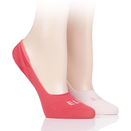 Pair Strawberry Sorbet Bamboo Seamless Shoe liners with Silicone Heel Grips Ladies 4-8 Ladies - Elle - Modalova