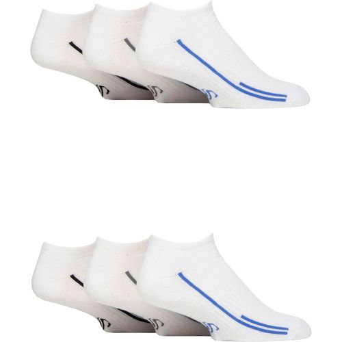 Mens 6 Pair Performance Sport Cushioned Trainer Socks 7-11 Mens - SockShop - Modalova