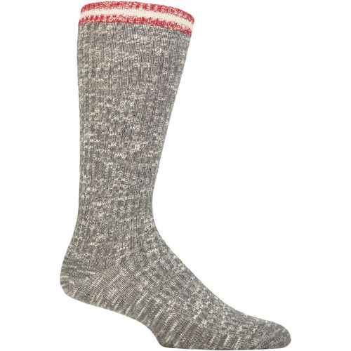 Mens 1 Pair Phillip Organic Cotton Fleck Socks Marle 7-11 - Thought - Modalova