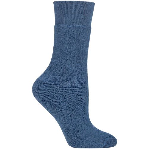 Women's 1 Pair Bobby Walker Organic Cotton Walking Socks Slate 4-7 Ladies - Thought - Modalova