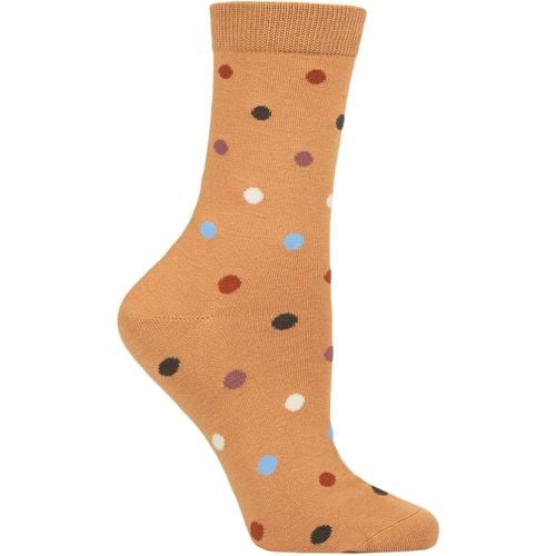 Women's 1 Pair Rainbows Bamboo and Organic Cotton Socks Mango 4-7 Ladies - Thought - Modalova