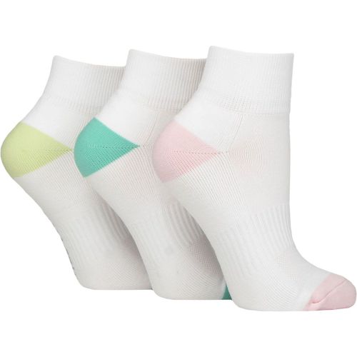 Women's 3 Pair SOCKSHOP Half Cushioned Sports Socks Heel & Toe 4-8 - Wildfeet - Modalova