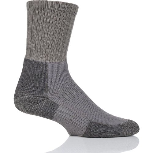 Pair Pewter Hiking Thick Cushion Socks With Thorlon Men's 8.5-12 Mens - Thorlos - Modalova