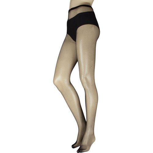 Women's 1 Pair Tornado Rhinestone Net Tights S/M - Trasparenze - Modalova
