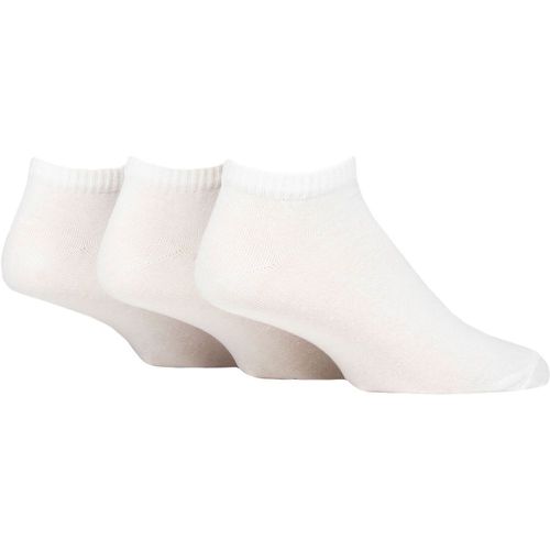 Mens 3 Pair SOCKSHOP 100% Recycled Plain Cotton Sports Trainer Socks 7-11 Mens - TORE - Modalova