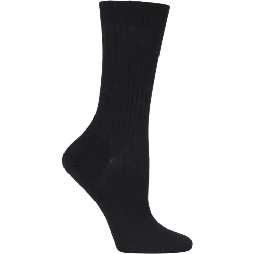 Pair Classic Merino Wool Ribbed Socks Ladies 4-7 Ladies - Pantherella - Modalova