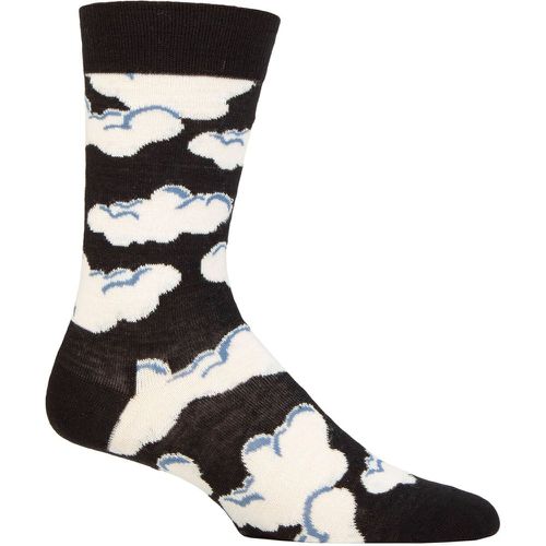 Mens and Ladies 1 Pair Under the Clouds Wool Socks 4-7 Unisex - Happy Socks - Modalova