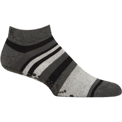 Mens 1 Pair Base 33 Grip Low Rise Socks Silt Medium - SockShop - Modalova