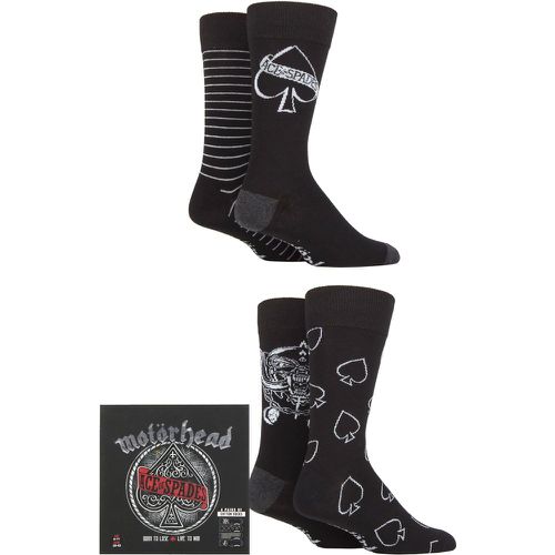 Motorhead 4 Pair Exclusive to Gift Boxed Cotton Socks 12-14 UK Shoe - SockShop - Modalova