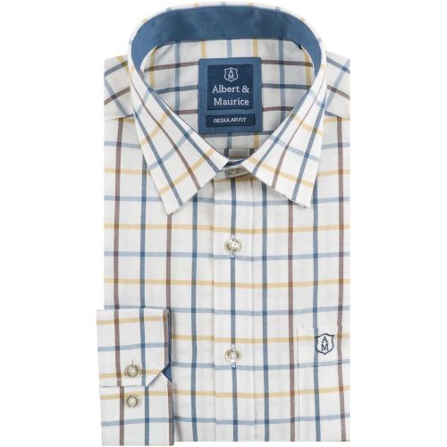 Mens Dale Shirt / Medium - Albert and Maurice - Modalova