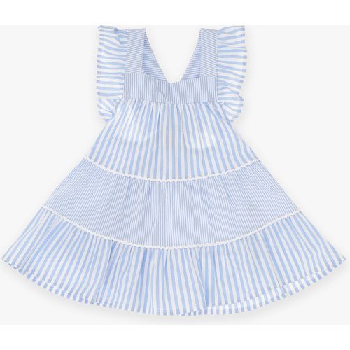 Mini abito baby fantasia a righe bicolor - Please - Modalova