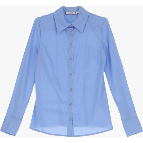 Camicia con colletto classico - Please - Modalova