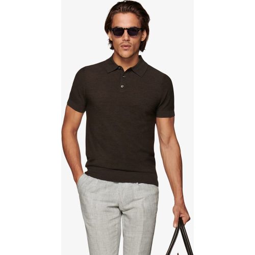 Polo-shirt Dunkelbraun - SuitSupply - Modalova