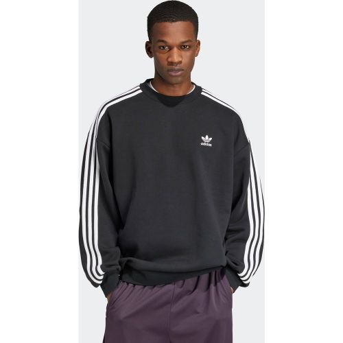 Sweatshirt oversize à trois bandes Homme Hoodies & Sweatshirts Taille S Vêtements - adidas Originals - Modalova