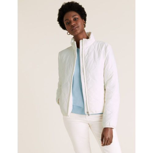 Quilted Puffer Jacket white - Marks & Spencer - Modalova