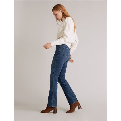 Cotton Luxury High Waisted Flared Jeans blue - Marks & Spencer - Modalova