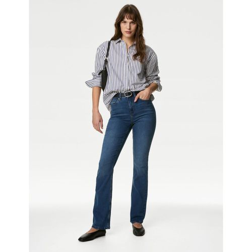 Eva Bootcut Jeans with Stretch navy - Marks & Spencer - Modalova