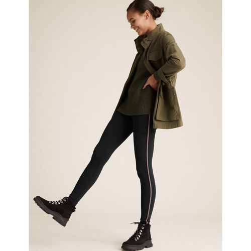 Jersey Side Stripe High Waisted Leggings black - Marks & Spencer - Modalova