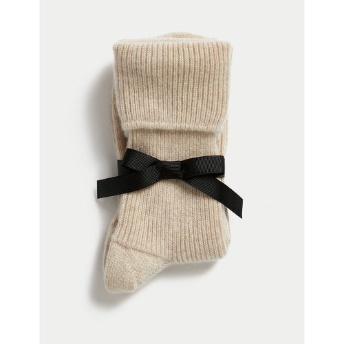 Pure Cashmere Socks beige - Marks & Spencer - Modalova