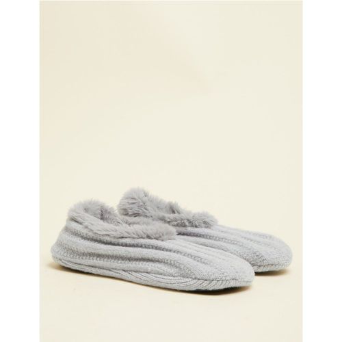 Ribbed Short Bootie Slipper Socks grey - Marks & Spencer - Modalova